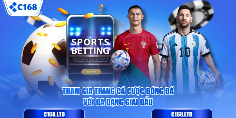 Tham gia trang cá cược bóng đá với đa dạng giải đấu